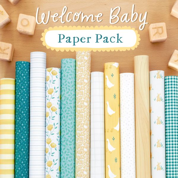 Welcome Baby * Embellishment Buffet * 8x8 Album Covers