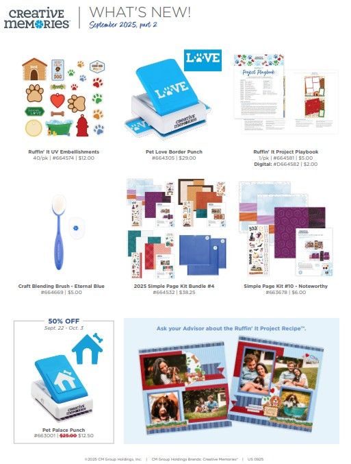 Sept 2025: Ruffin' It, Hide & Eek!, Halloween Spend/Get