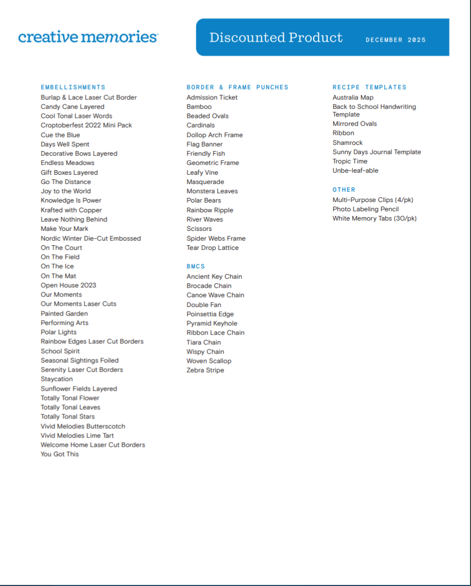 Dec 2025: Tropical Garden & Next Chapter Sale and More!