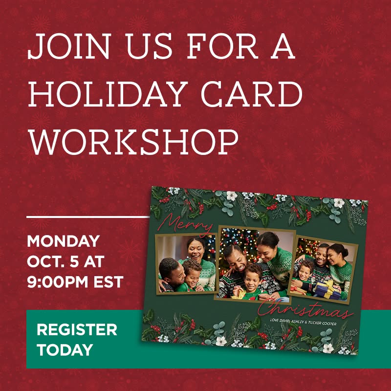 Artisan Users - Join Our Holiday Card Workshop