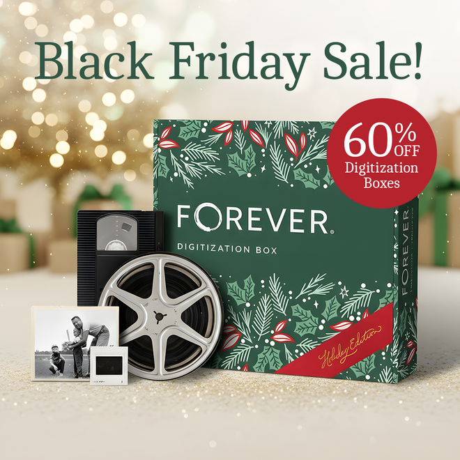 Image of: Digitization with Forever - 60% off through December 2