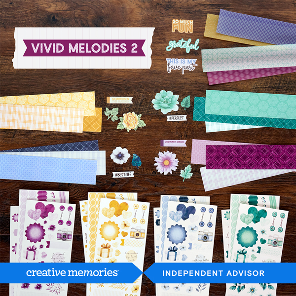 Image of: May 2026: Vivid Melodies 2, Molten Lava Paper Buffet & Mother's Day Bundles